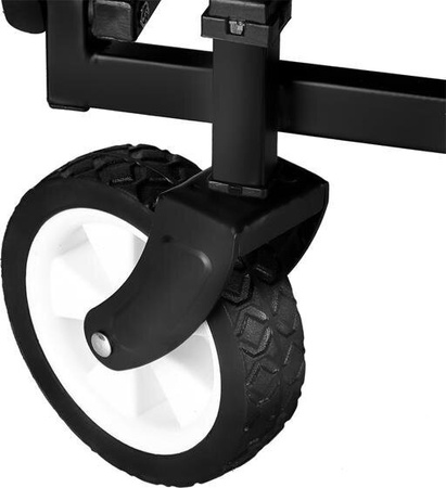 Wózek turystyczny kempingowy plażowy składany Nils Camp NC1602 zielony 75x46cm