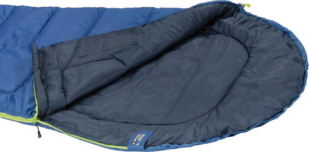 Śpiwór High Peak Action 250 225x80x50 cm niebiesko-granatowy 20086