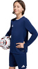 Koszulka dla dzieci adidas Entrada 26 Long Sleeve Jersey granatowa KF5877