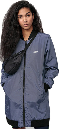 Kurtka damska 4F fioletowo-czarna H4L21 KUDC003 25S