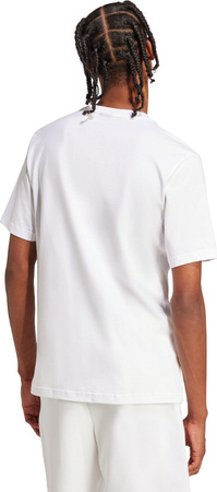 Koszulka męska adidas 3Bar Tee biała JD4913