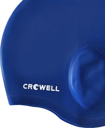 Czepek pływacki Crowell Ucho Bora niebieski kol.1
