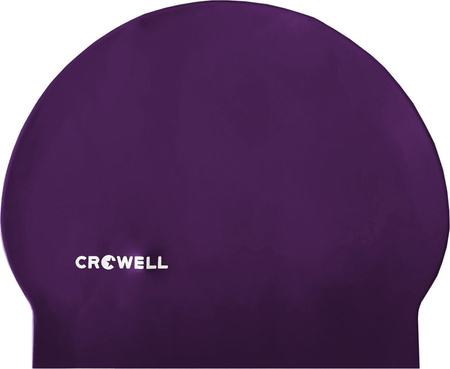 Czepek pływacki latex Crowell Atol fioletowy kol.9