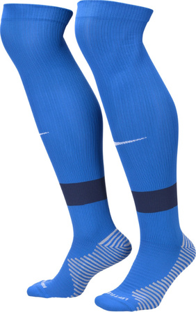 Getry piłkarskie Nike Matchfit Knee High Team/Strike KH WC22 Team niebieskie CV1956 463/FQ8253 463