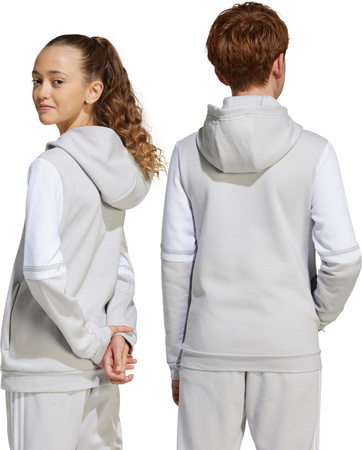 Bluza dla dzieci adidas Squadra 25 Sweat Hoody szara JD4808