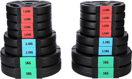 Sztangielka kompozyt 42 kg HMS sg40