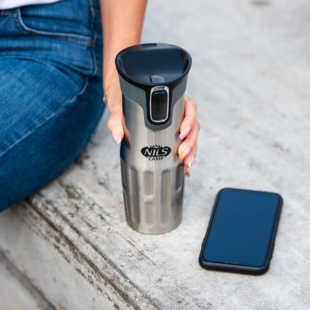 Kubek termiczny Nils Camp NCC06 srebrny