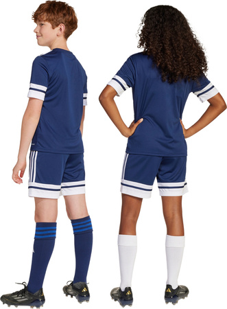 Spodenki dla dzieci adidas Squadra 25 granatowe JJ2418