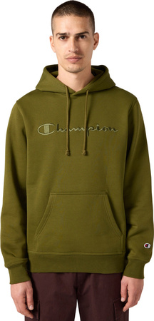Bluza męska Champion Hooded Sweatshirt oliwkowa 220271 GS585