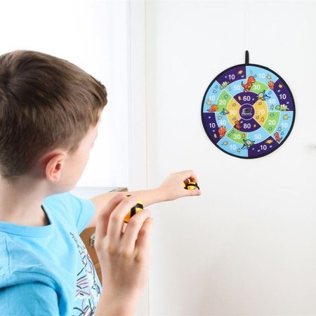 Tarcza do gry w darta dla dzieci 6 piłek Sunflex Youngster Velcro 45010