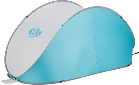 Namiot plażowy samorozkładający Nils Camp NC3174 jasny szary