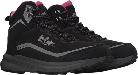 Buty damskie Lee Cooper czarno-różowe LCJ-24-01-2932LA