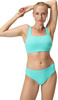 Damski Strój Kąpielowy Textd Deep U-bk 2pc Af  fiery red/white/french blue rozmiar 36