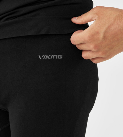 Bielizna termoaktywna męska Viking Roni Bamboo czarna 500-23-0924-09