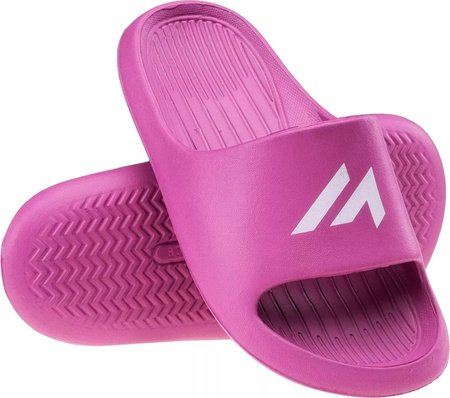 Dziecięce klapki plażowe basenowe Martes Baki Jr różowe rozmiar 34