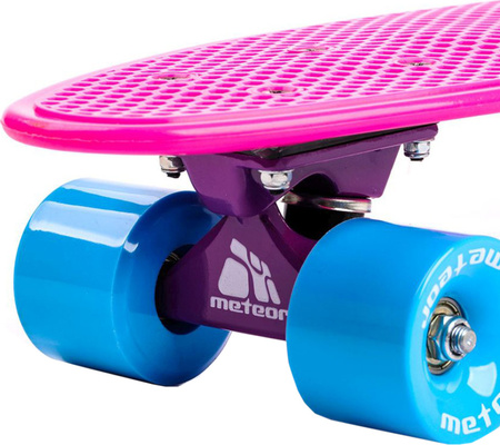 Deskorolka fiszka pennyboard plastkowa Meteor 23691