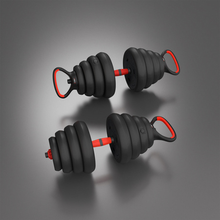 Zestaw ciężarów 30kg HMS sgn130 pro set 6w1