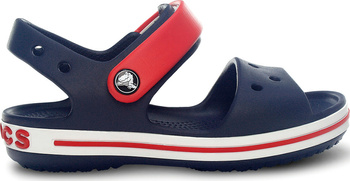 Sandały dla dzieci Crocs Crocband Sandal Kids granatowo czerwone 12856 485