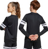 Koszulka dla dzieci adidas Squadra 25 Long Sleeve Jersey czarno-biała JJ0047