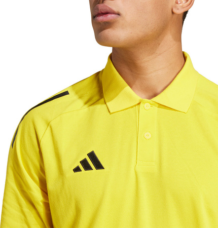 Koszulka męska adidas Tiro 24 Competition Polo żółta IV9144