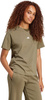 Koszulka damska adidas Essentials Small Logo Cotton khaki JI6074