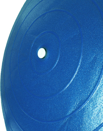 Piłka fitness do ćwiczeń gimnastyczna Profit 45 cm niebieska z pompką DK 2102