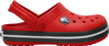 Chodaki sandały klapki dla dzieci Crocs Kids Toddler Crocband Clog czerwone 207005 6IB