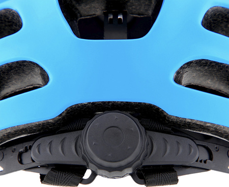 Zestaw kask z ochraniaczami niebieski Nils Extreme mtw01 h210 rozmiar XS