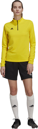 Bluza damska adidas Entrada 22 Top Training żółta HI2130