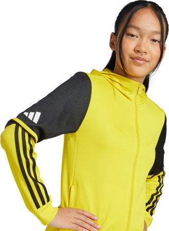 Bluza dla dzieci adidas Squadra 25 Hoody żółto-czarna JP3386