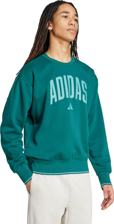 Bluza męska adidas Collegiate Sweat zielona JM1733