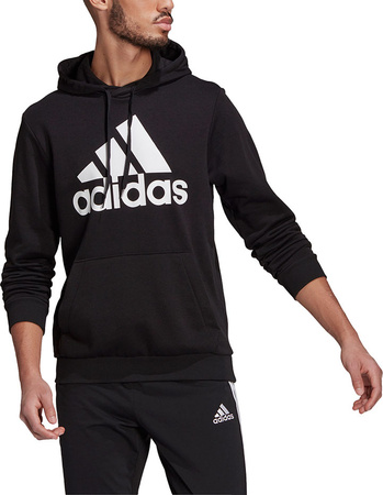Bluza męska adidas Essentials Hoodie czarna GK9540