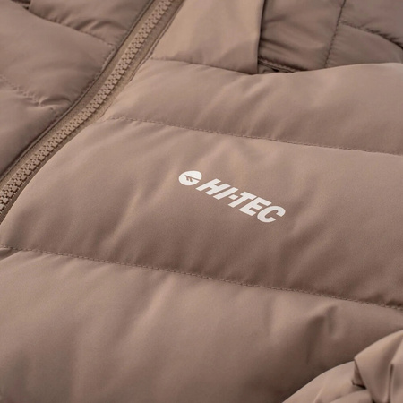 Damska kurtka puchowa z kapturem ocieplana zimowa pikowana Hi-tec Lady Varmi rozmiar XL