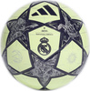 Piłka nożna adidas UCL Mini Real Madrid żółto-szaro-czarna JN7306