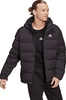 Kurtka męska adidas Helionic Hooded Down czarna HG8751