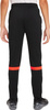 Spodnie dla dzieci Nike Df Academy 21 Pant Kpz czarno-czerwone CW6124 016