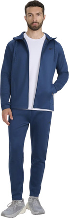 Bluza męska 4F FNK M587 niebieska 4FWAW25TFSWM587 32S