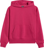 Bluza damska 4F F1887 ciemny róż 4FWAW25TSWSF1887 53S