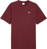 Koszulka męska Puma Ess Elevated Relaxed Wash Tee bordowa 688048 96