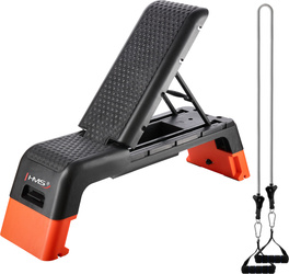 AS009 PRO STEP DO AEROBIKU REGULOWANY Z FUNKCJĄ ŁAWKI COMMERCIAL HMS