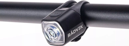 Lampka rowerowa oświetlenie lampa Radvik Lyra zestaw 2 sztuk