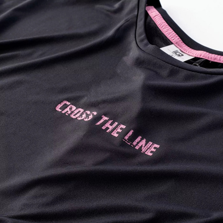 Damska koszulka z krótkim rękawem do ćwiczeń IQ Male rozmiar L