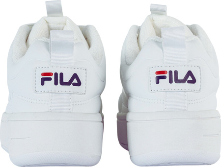 Buty damskie Fila Superbubble białe FFW0536 10004
