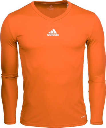 Koszulka dla dzieci adidas Team Base Tee pomarańczowa GN7511