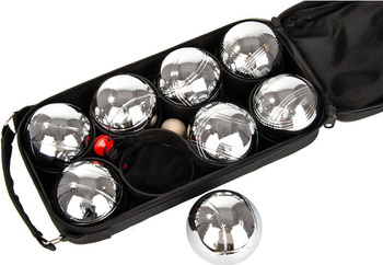 Kule bule do gry 8szt- boule petanque pokrowiec Enero
