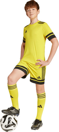 Spodenki dla dzieci adidas Squadra 25 żółte JJ2421