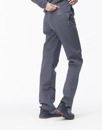 Damskie spodnie turystyczne trekkingowe techniczne softshell Elbrus Magnus Wo's membrana 10000 rozmiar XS