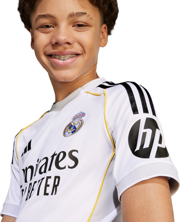 Koszulka dla dzieci adidas Real Madrid 25/26 Home biała JN8887