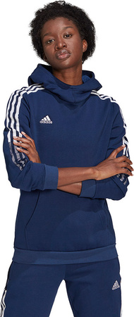 Bluza damska adidas Tiro 21 Sweat Hoody granatowa GK9678