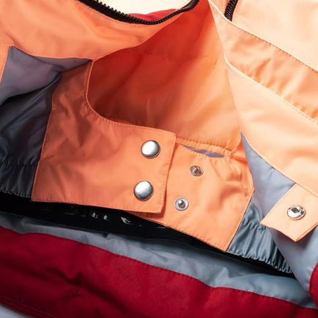 Dziecięca kurtka wodoodporna ocieplana narciarska Brugi rozmiar 140/146